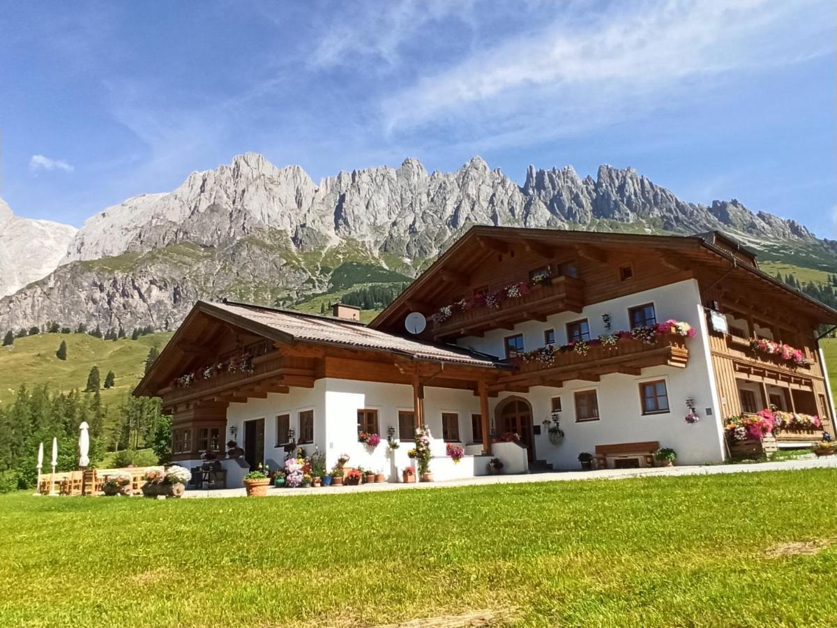 Gaestehaus Gschwandtner Muhlbach Am Hochkonig Bagian luar foto